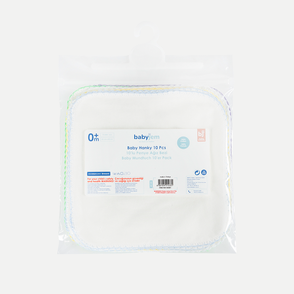 Babyjem cotton napkins