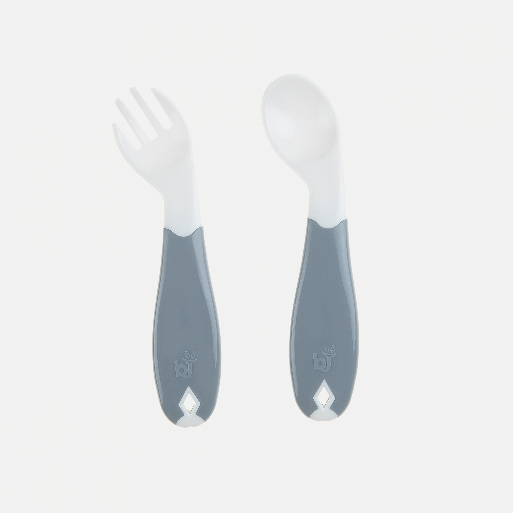 Babyjem Angled Fork & Spoon Set
